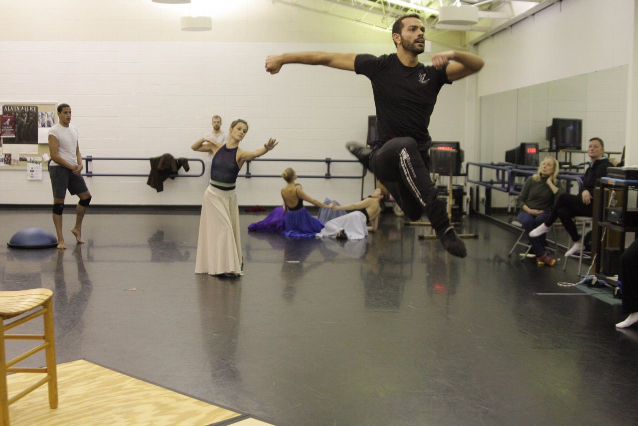 Dance Kaleidoscope practice session